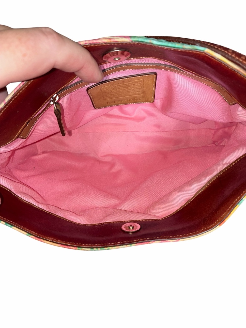 COACH VNTG 8176 ‘GIRLIE’ FLORAL HOBO BAG WITH COA - Picture 8 of 10